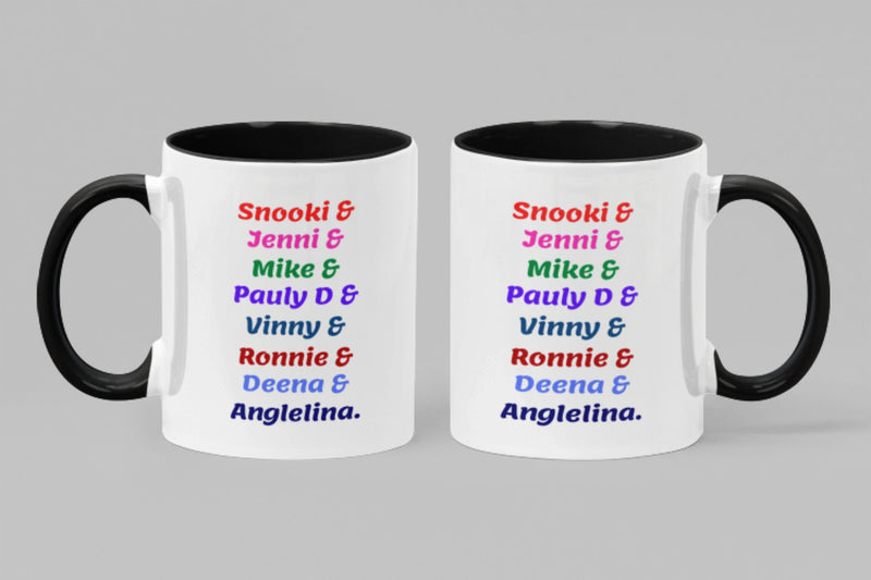 Jersey Shore Note Mug perfect for morning coffee