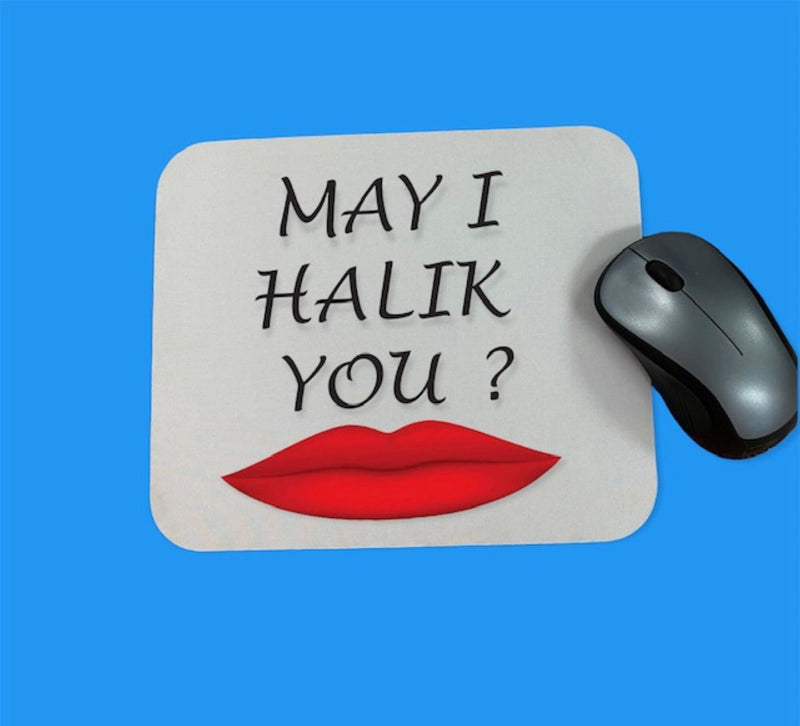 90 Day Fiance Ed "May I halik you"  Mouse Pad/ Desk Accessories, Desk accessories, Office Desk Accessories